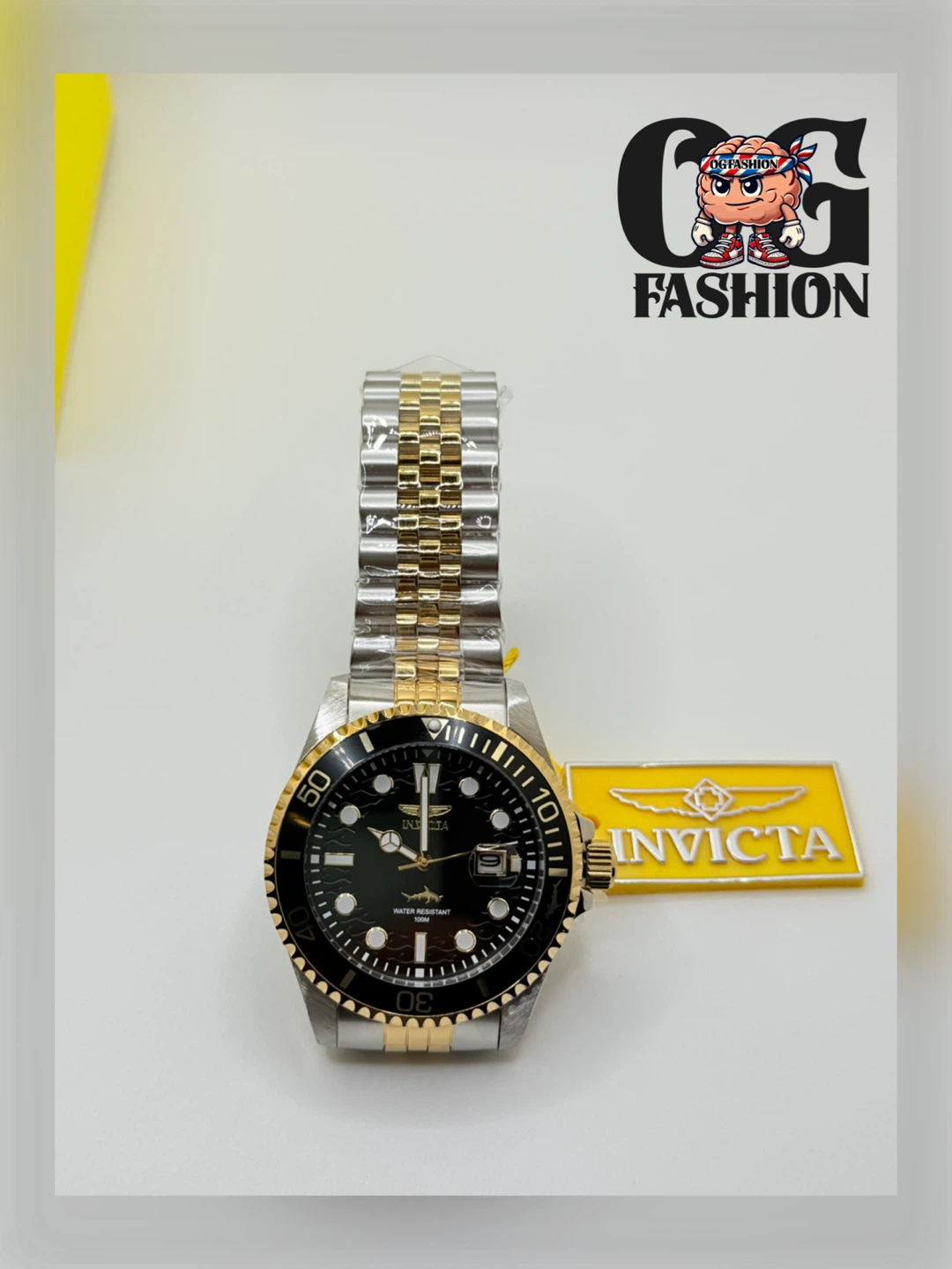 Invicta Men’s Luxury Watch – Two Tone Stainless Steel