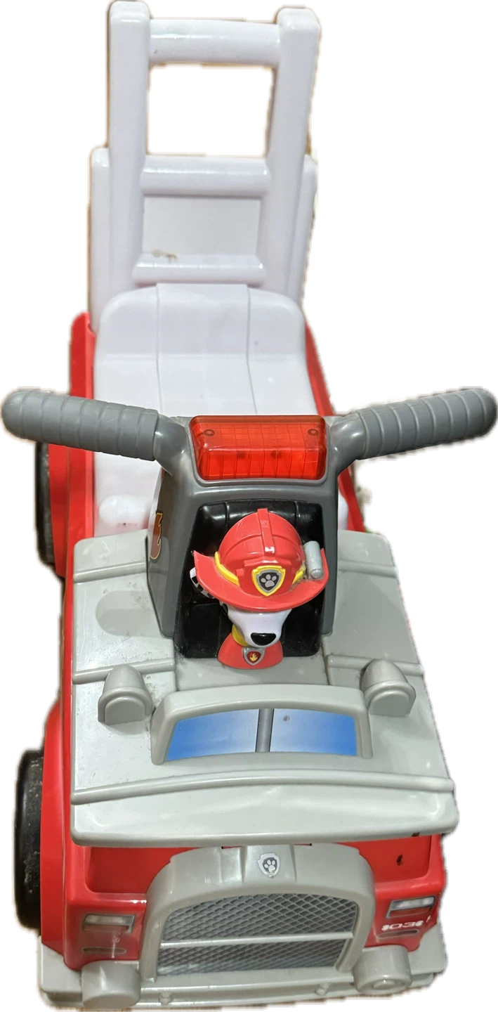 Paw Patrol Marshall Fire Truck Ride-On Toy - photo 2