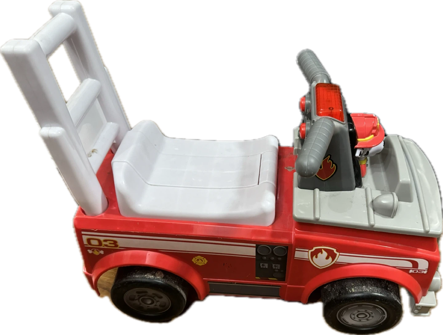 Paw Patrol Marshall Fire Truck Ride-On Toy
