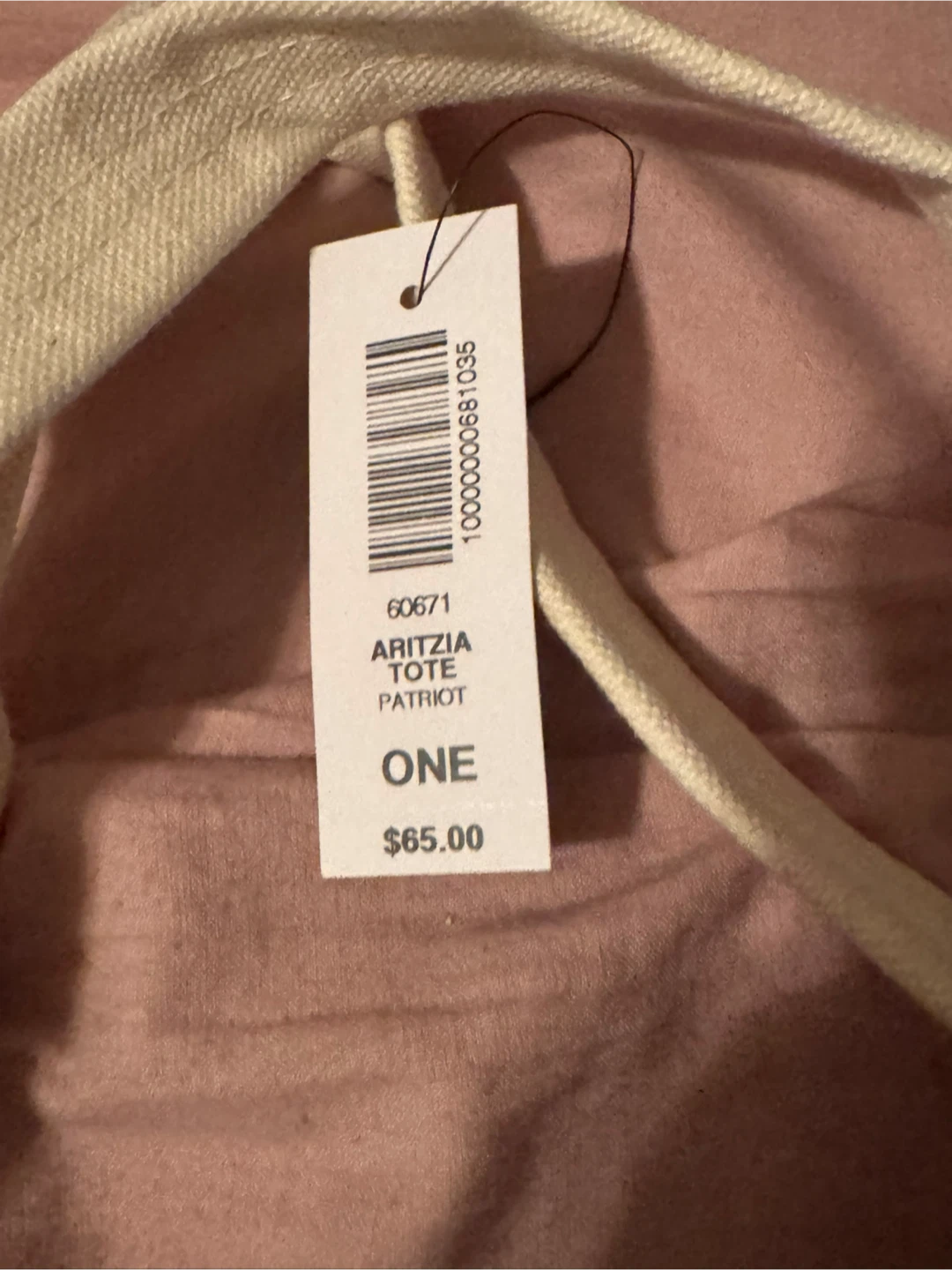 Aritzia Patriot Tote Bag - Striped - NEW! - photo 4