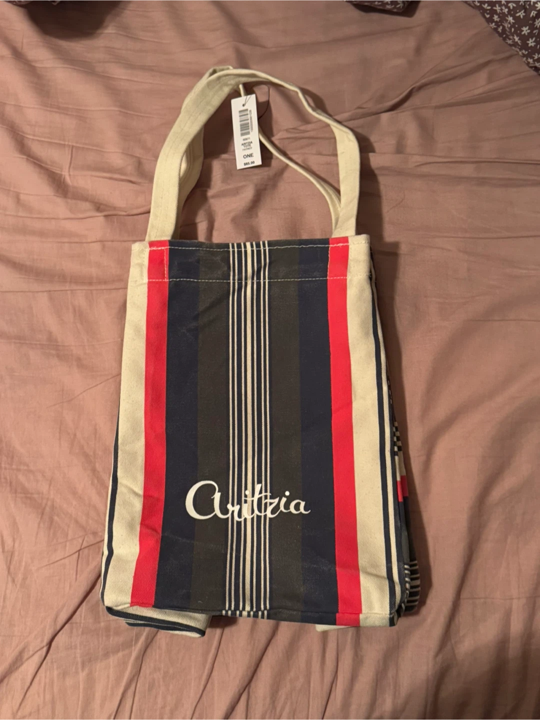 Aritzia Patriot Tote Bag - Striped - NEW!