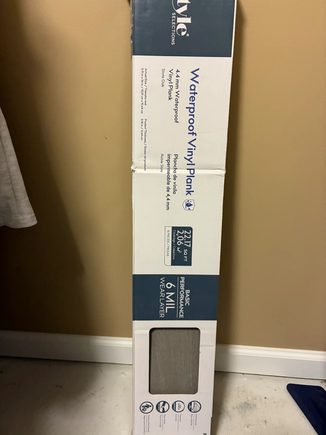 Style Selections Waterproof Vinyl Plank - photo 2