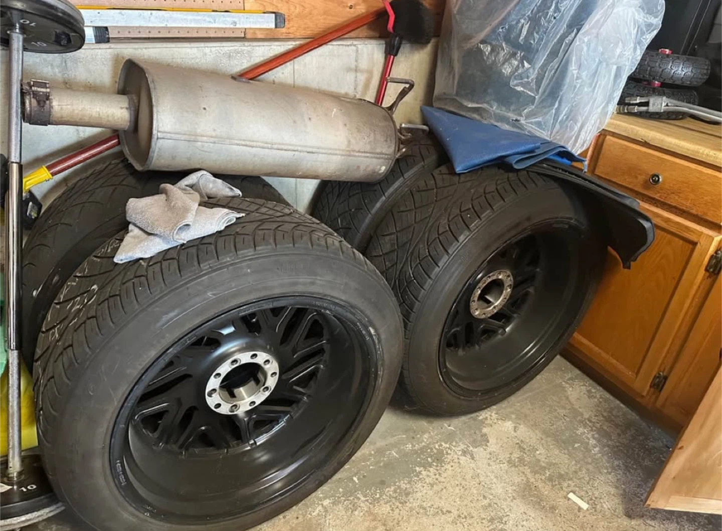 Black Rims & Tires Set - photo 2