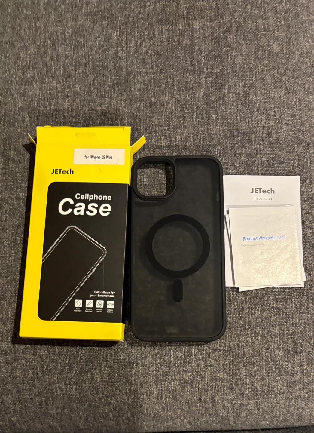 Cellphone Case for iPhone 15 Plus & screen protector - New - photo 4