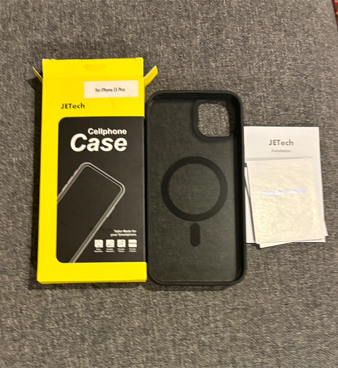 Cellphone Case for iPhone 15 Plus & screen protector - New - photo 3