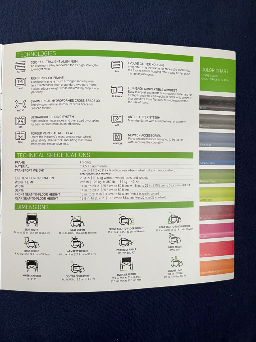 Folding Aluminum Manual Wheelchair - photo 4