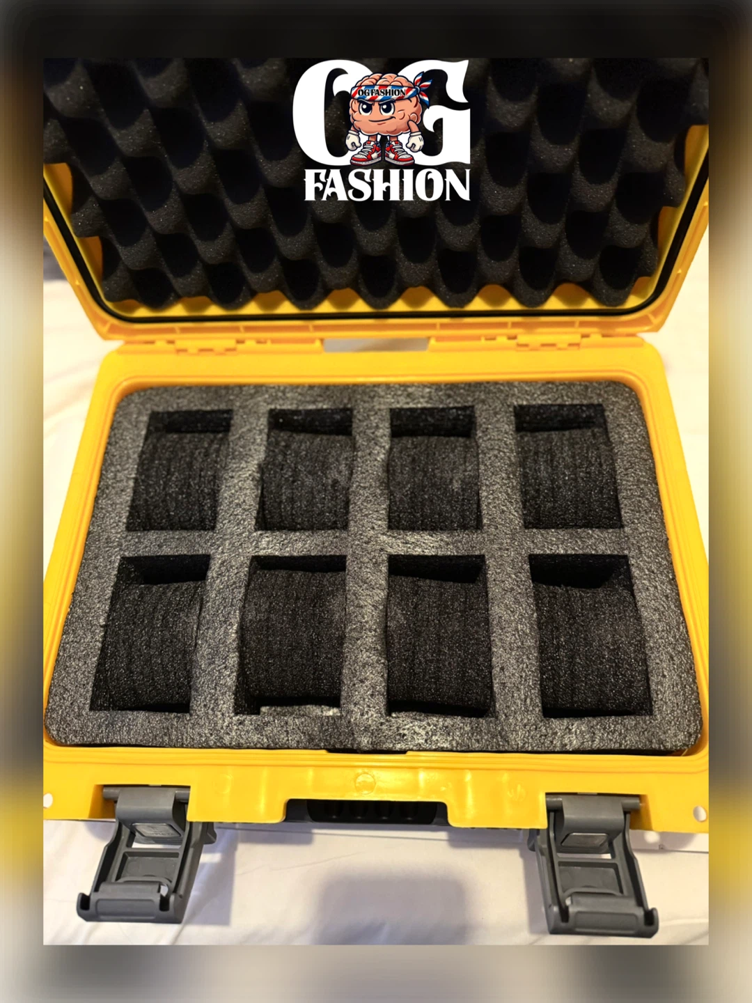 Invicta Watch Box - Yellow 8 Slots; Brand New - photo 3