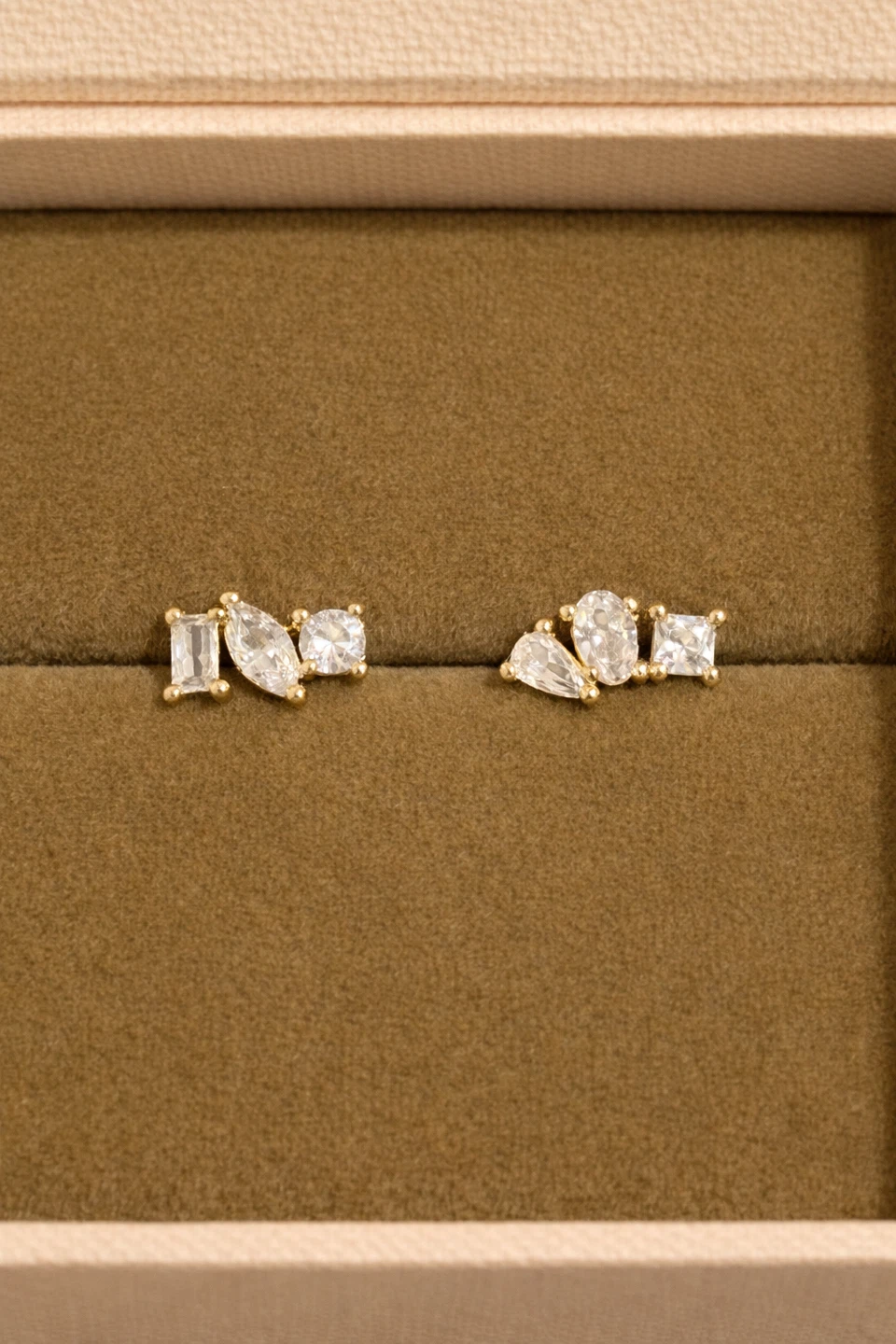 ✨ Melanie Auld – Gigi Asymmetrical Stud Earrings ✨ - photo 3