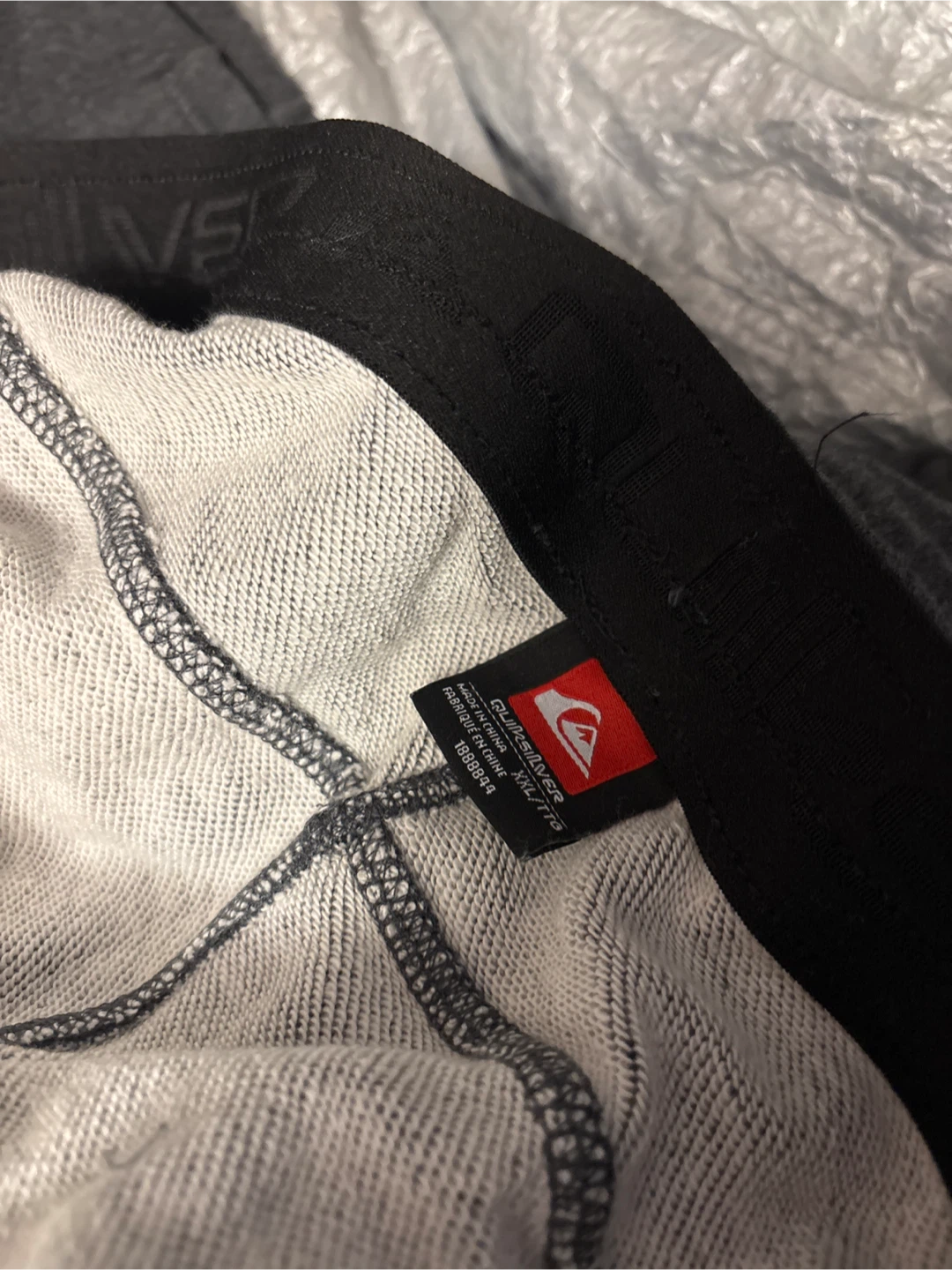 NWOT Quiksilver Grey Sweatpants - Size XXL - photo 2