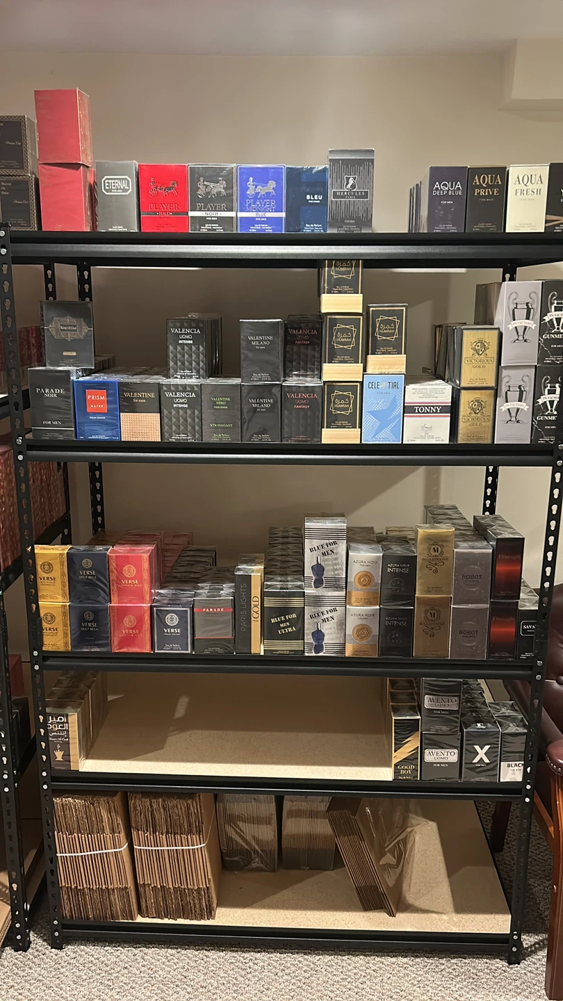 Variety of Perfumes and Colognes