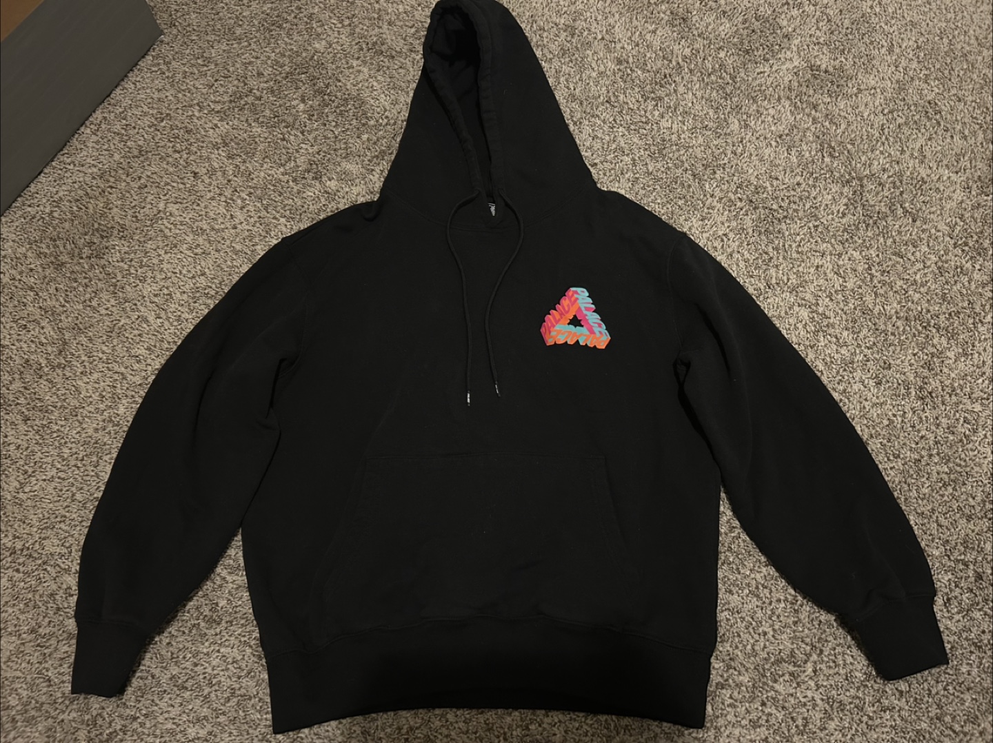 Palace Black Hoodie - Size L