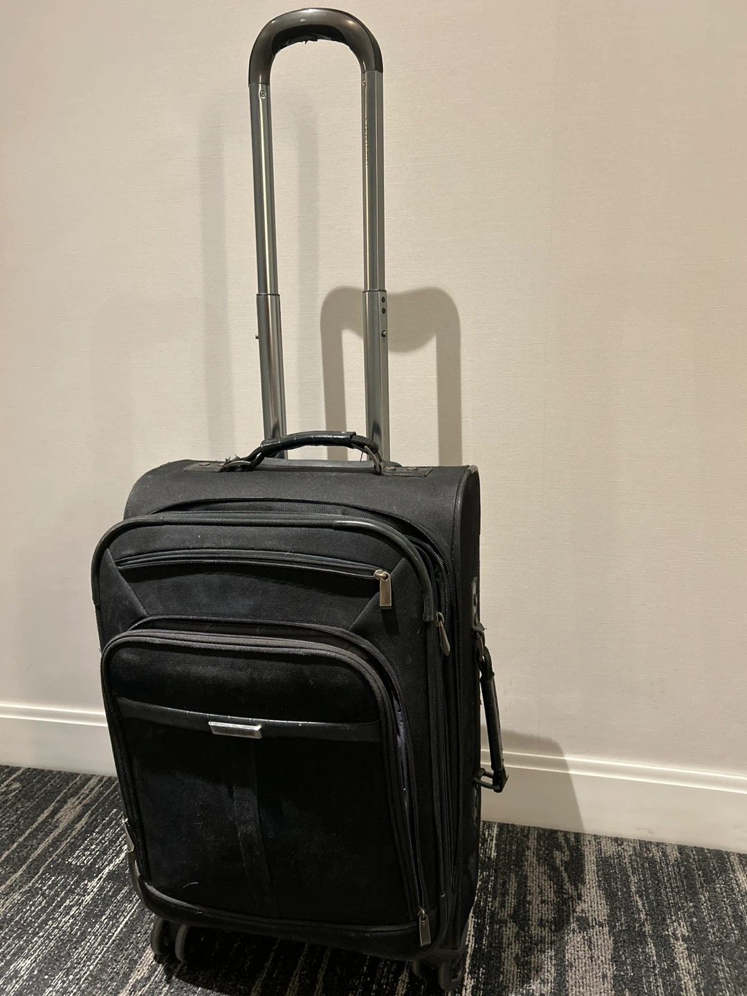 Calvin Klein Black Carry-On Suitcase