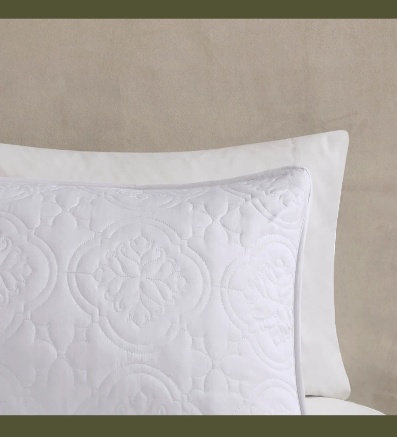 510 Design 3PC King Bedspread Set - White - photo 5