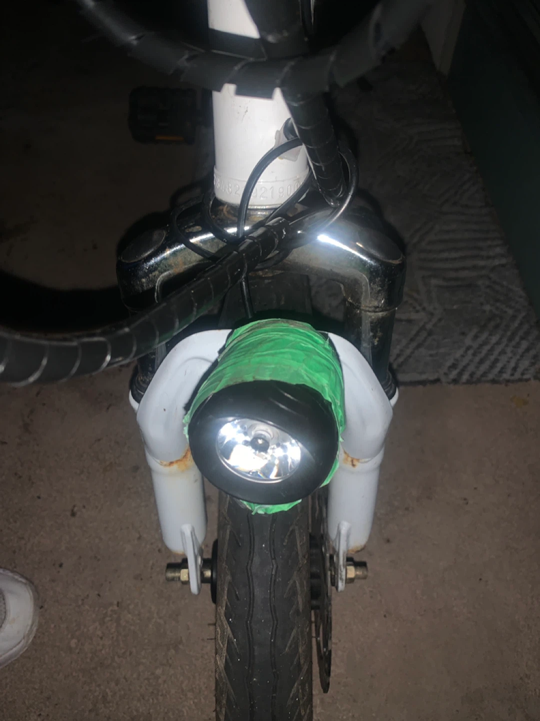 Thunder Folding Electric Bike - White - photo 4