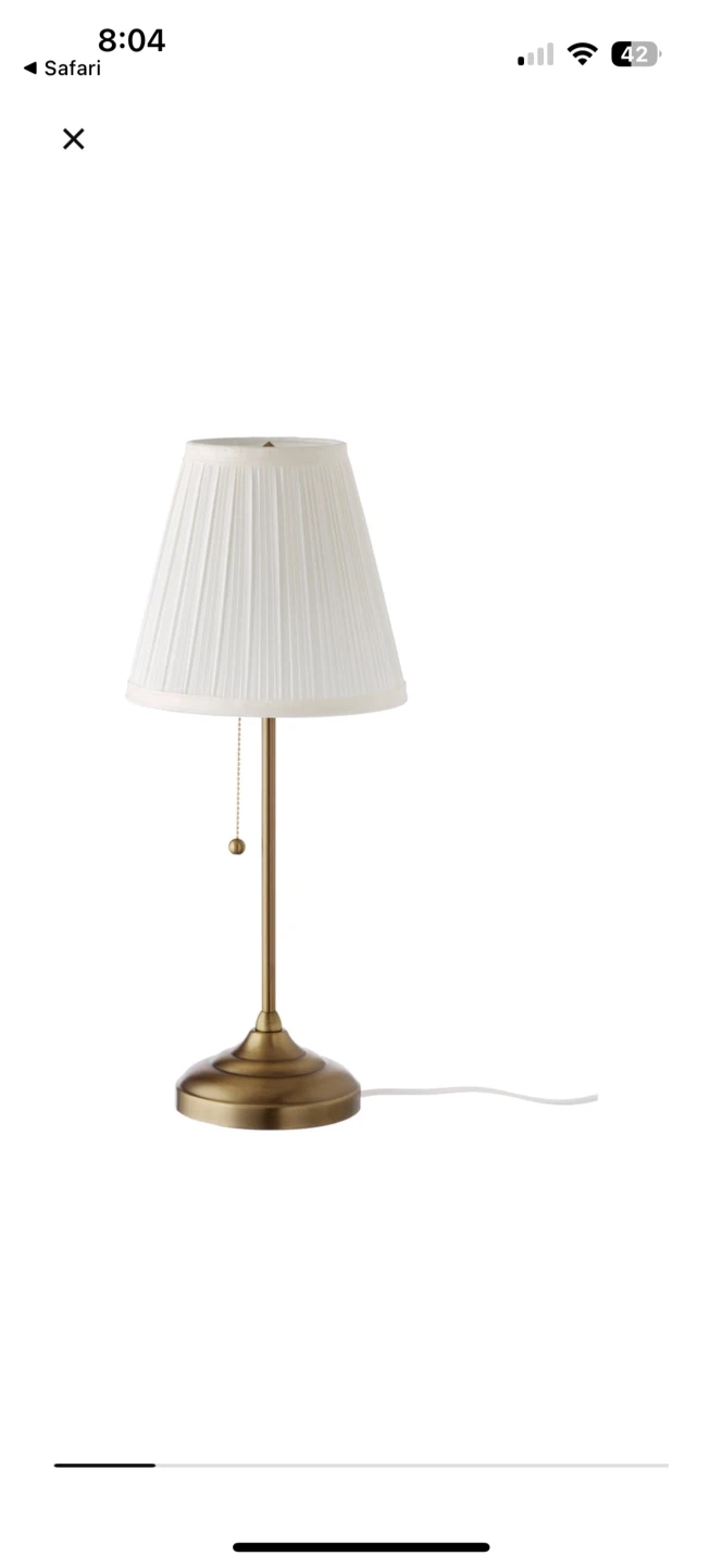 IKEA ARSTID table lamp-