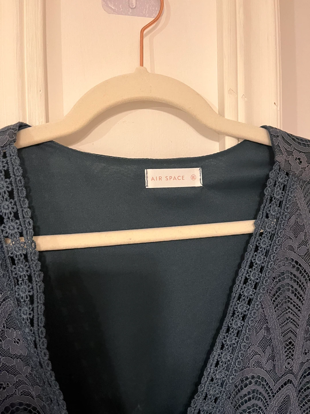 Air Space Blue Lace Dress - Size 3XL - photo 3