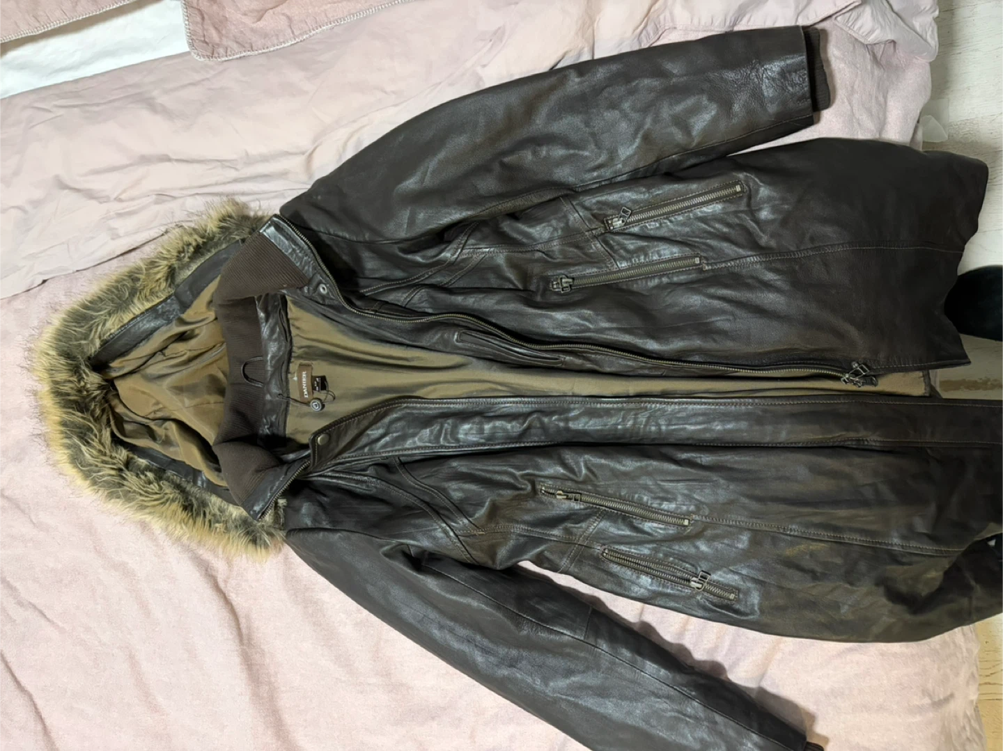 Danier Leather Jacket - Size S