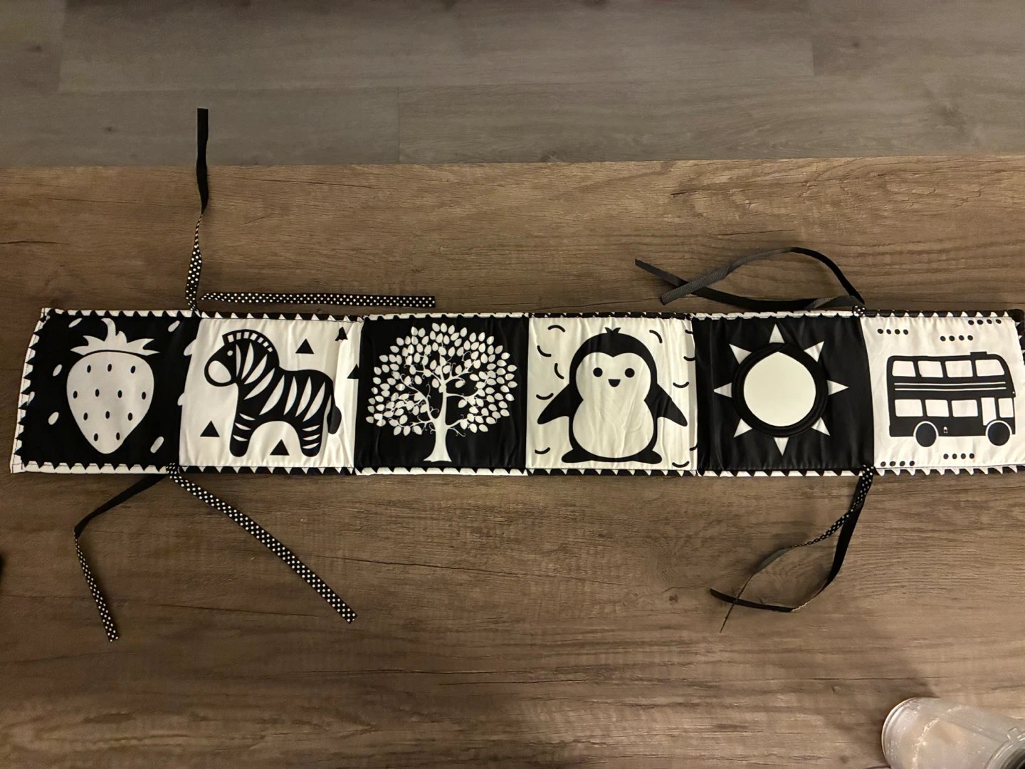 Black & White Baby Cloth Book - photo 4