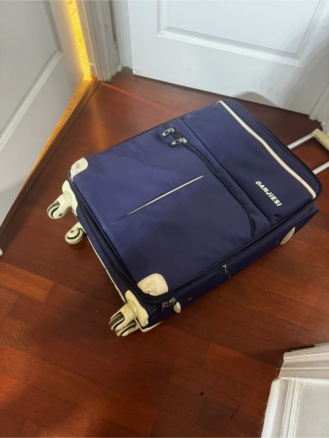 DANJIESI Blue Rolling Suitcase (medium) - photo 2