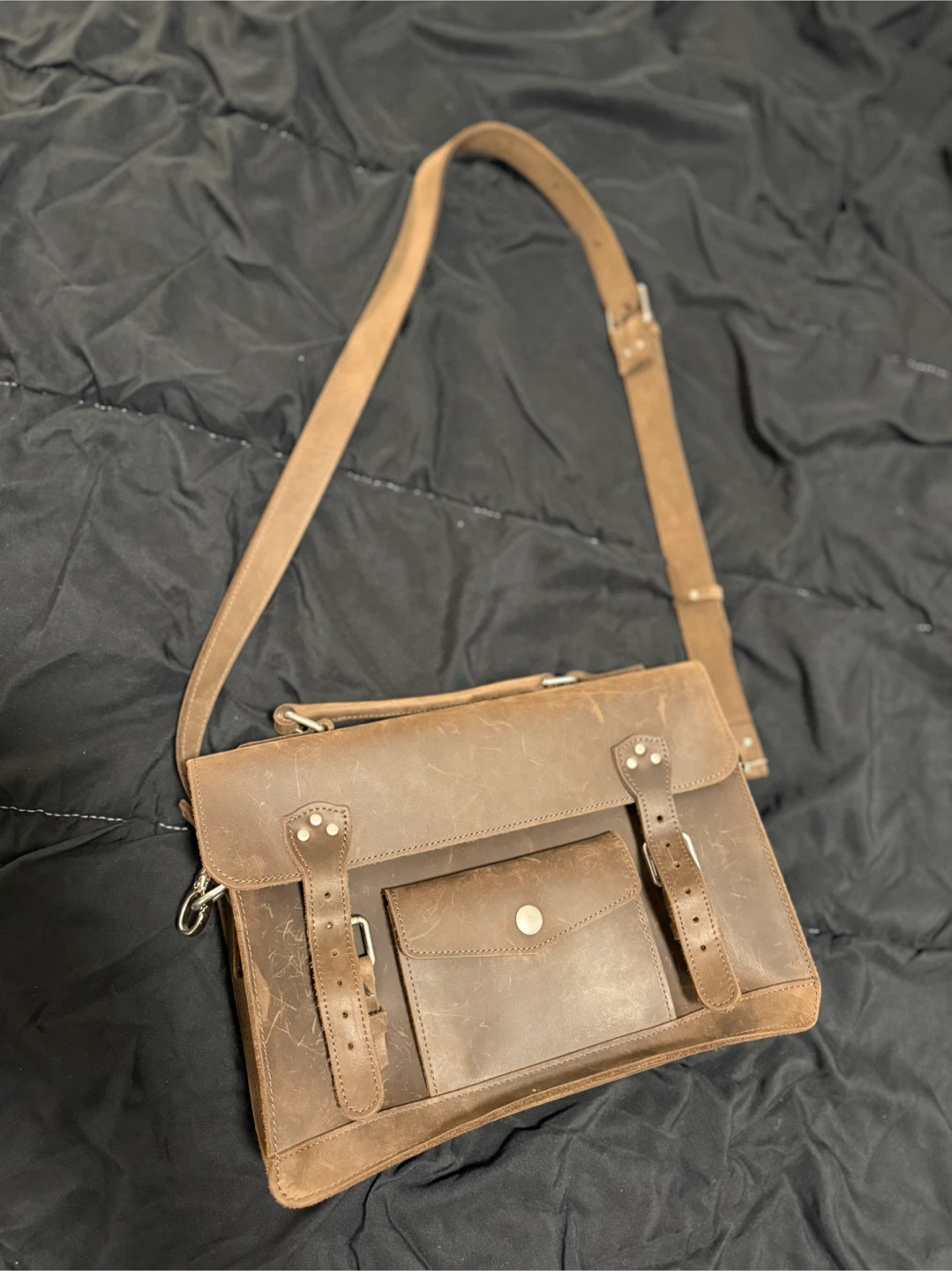 Leather Satchel Bag