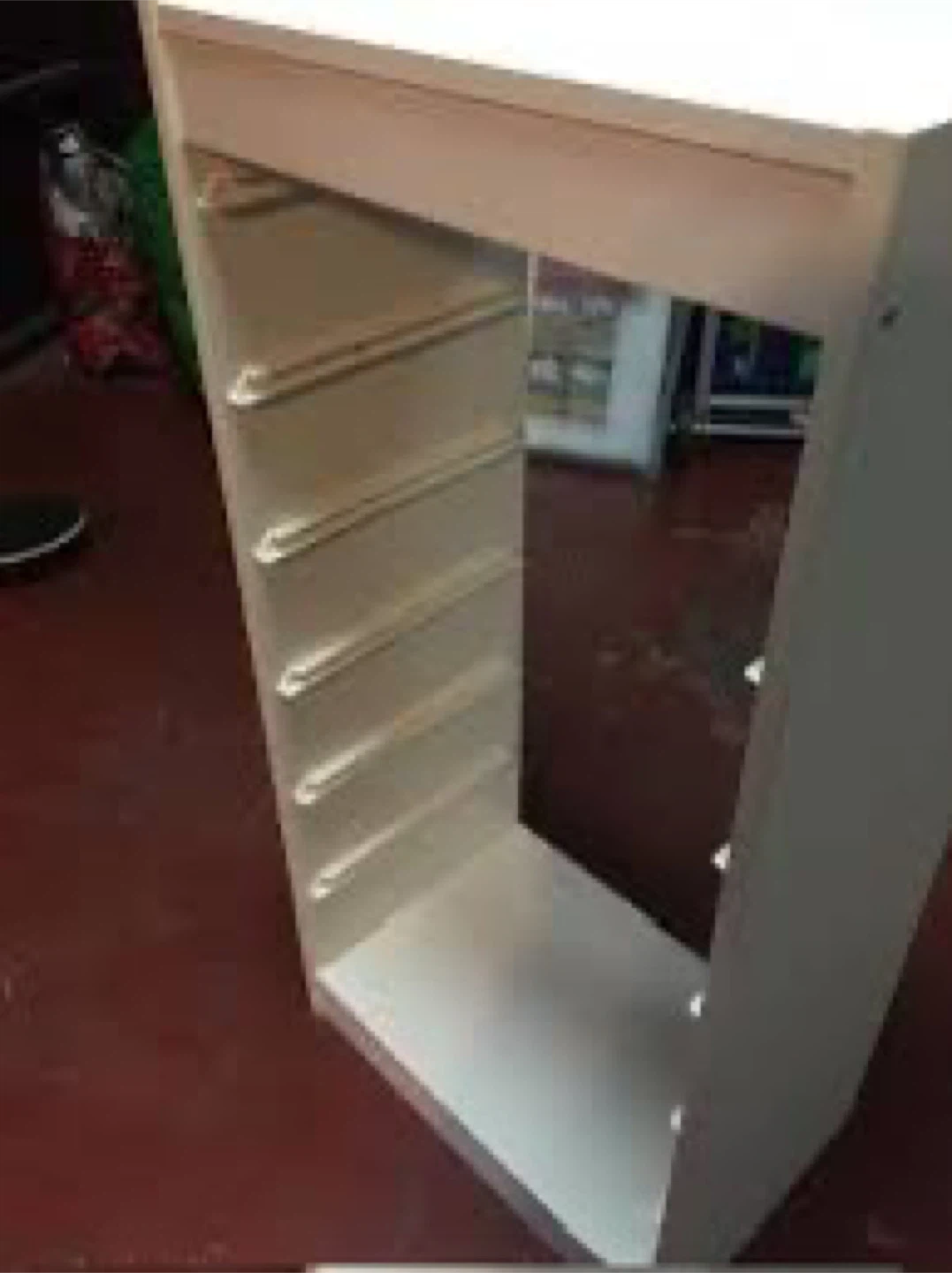 IKEA TROFAST storage frame in white