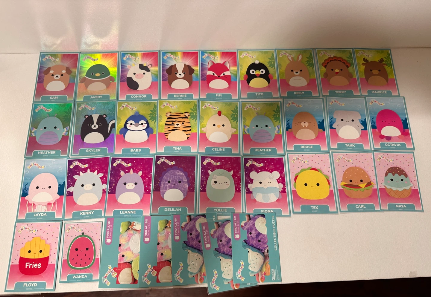 Squishmallows Collectable Cards