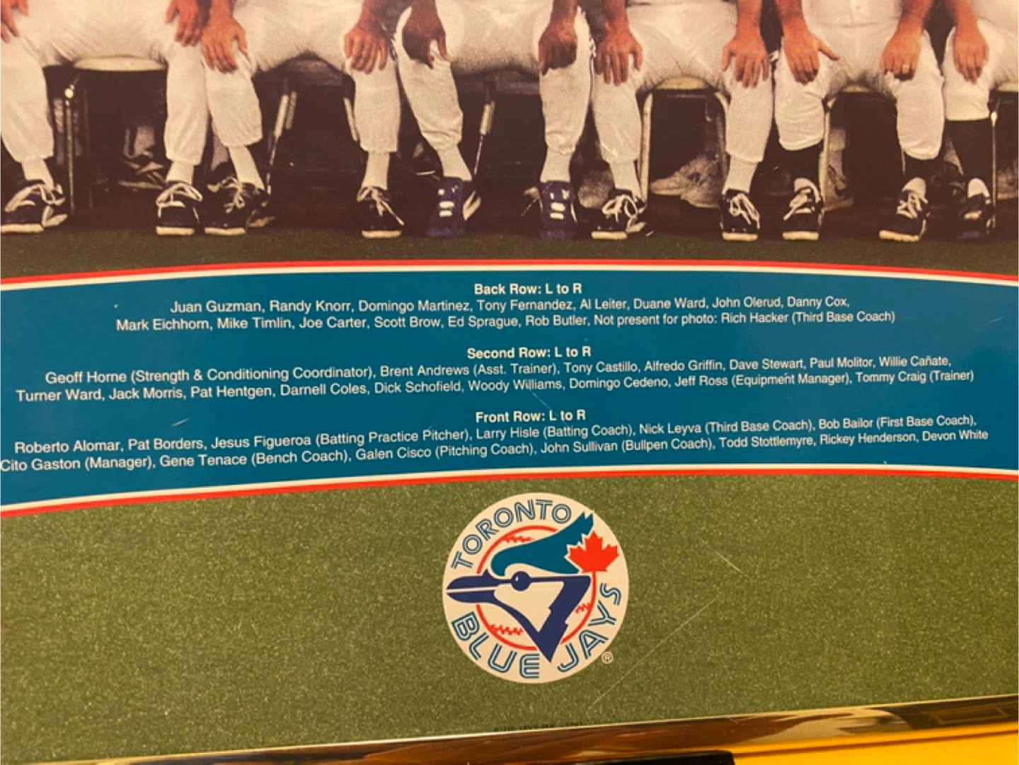 Toronto Blue Jays 1993 World Series Poster - photo 2