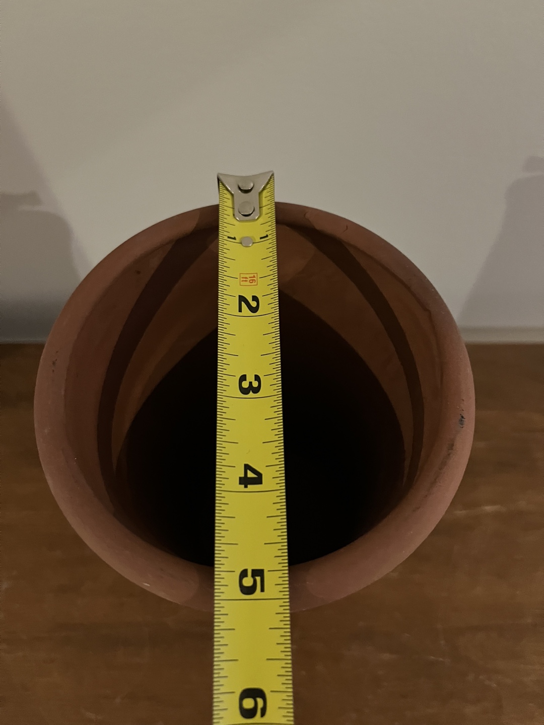 Blue Ceramic Vase - 9 Inches Tall - photo 3