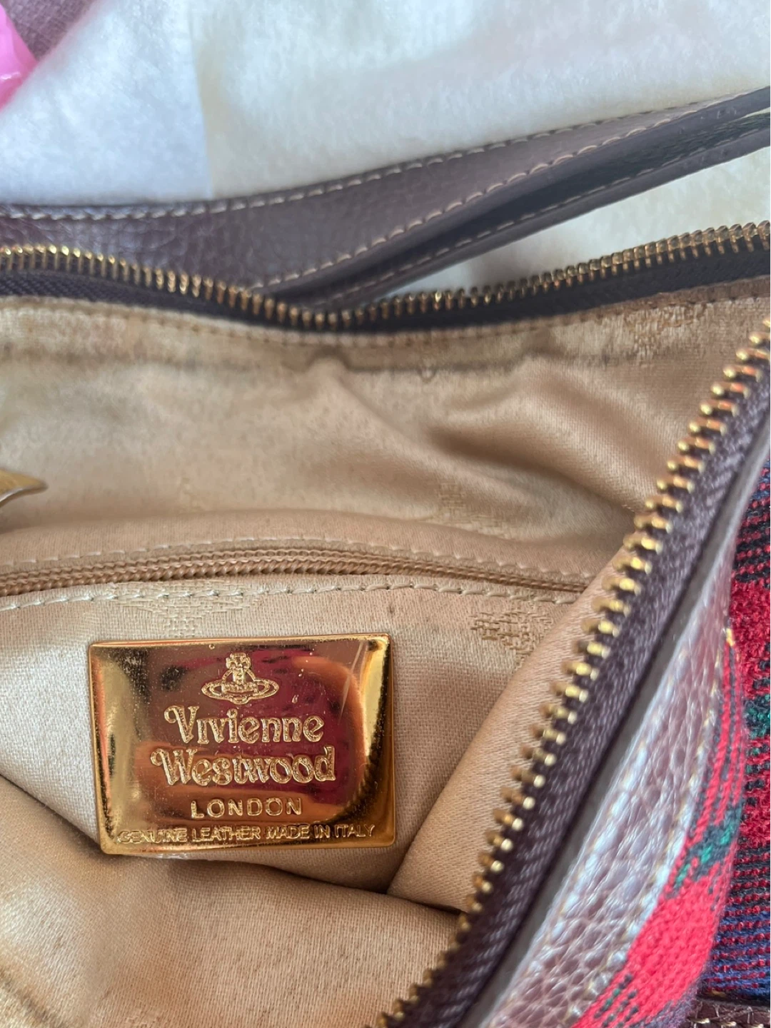 Vivienne Westwood Tartan Shoulder Bag - photo 5