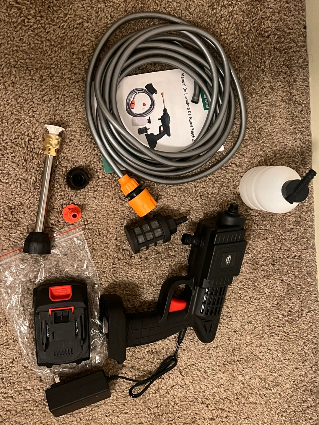 Yunxi 21V Cordless Power Washer