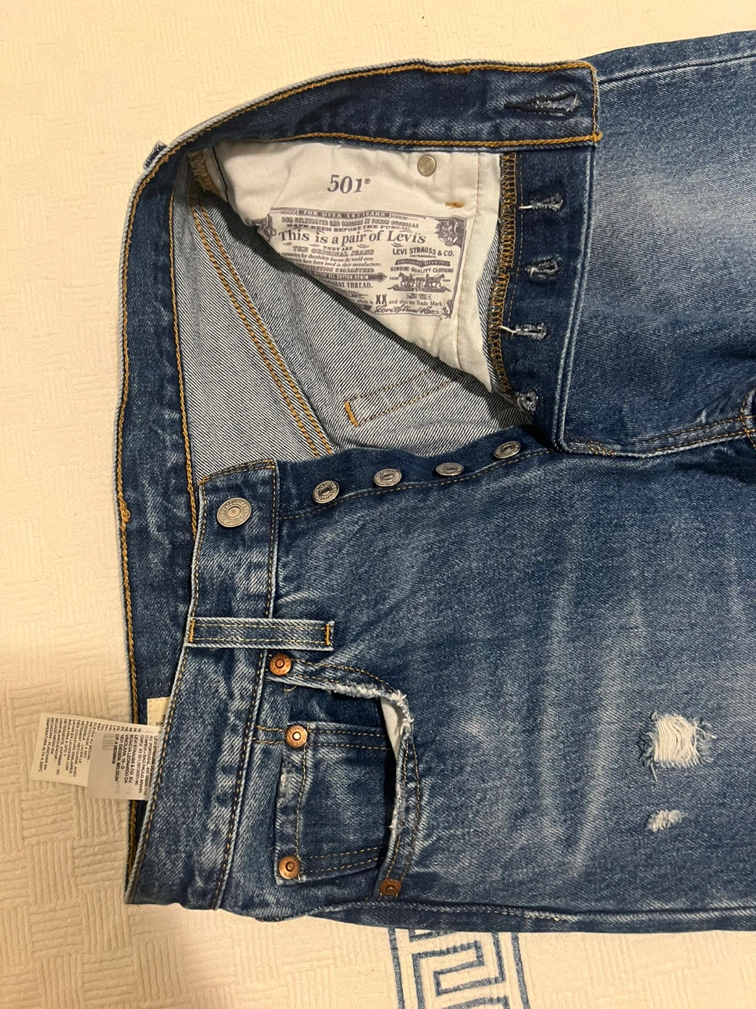Levi's 501 Premium Jeans, W25 L30 - photo 3