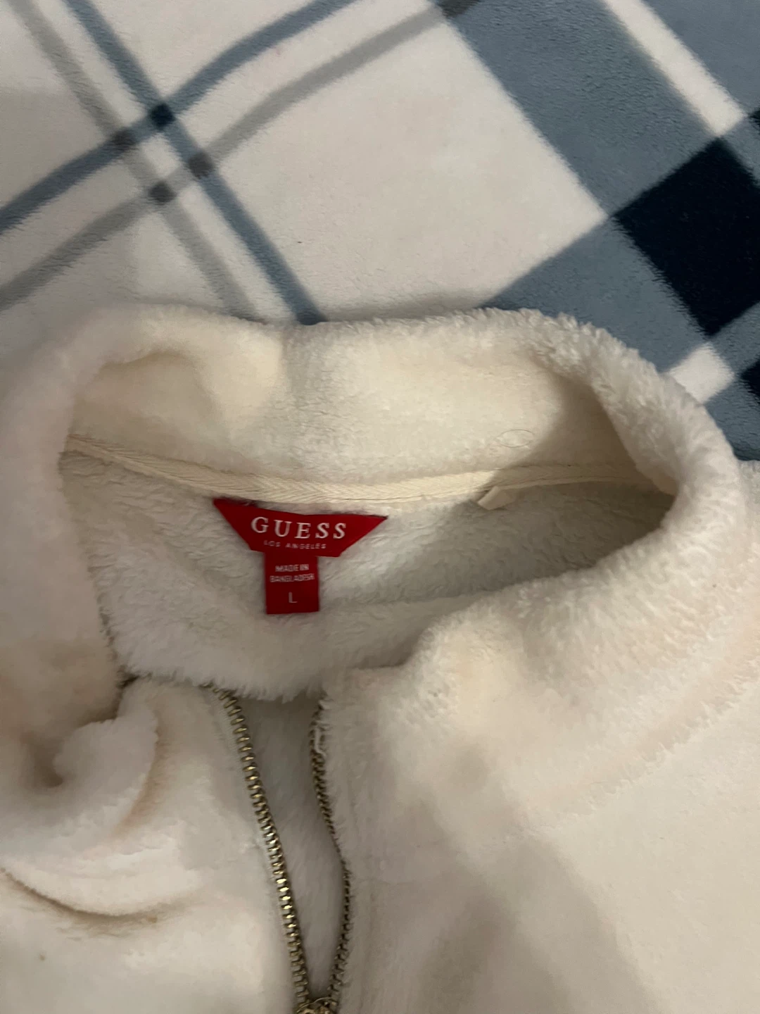 Guess Los Angeles Fleece Pullover - Size L - photo 2