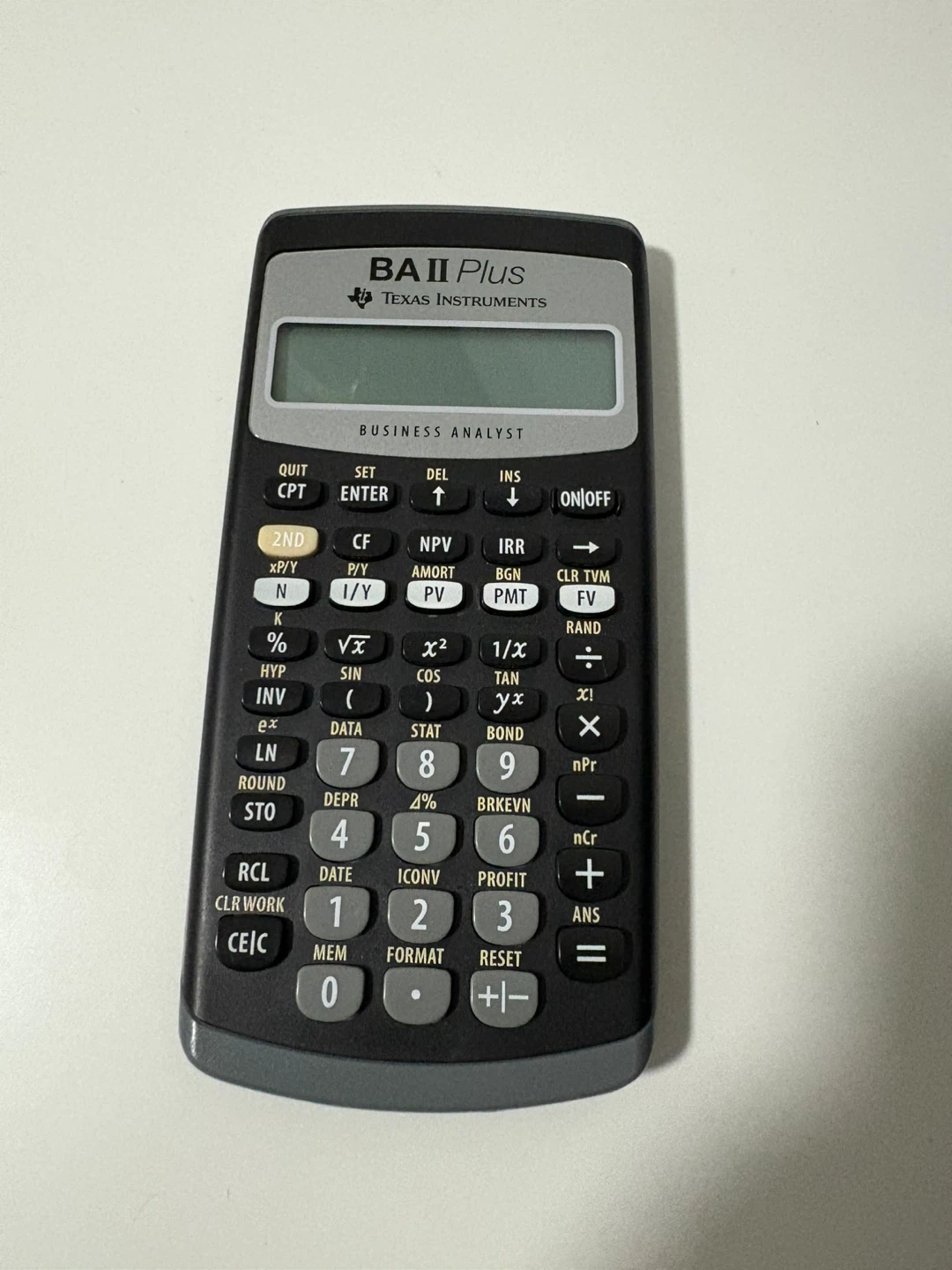 Texas Instruments BA II Plus Financial Calculator - photo 3