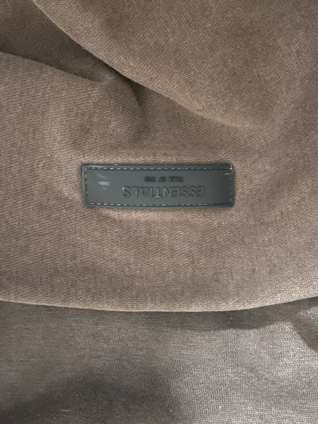 Essentials Fear of God Brown Hoodie - photo 2