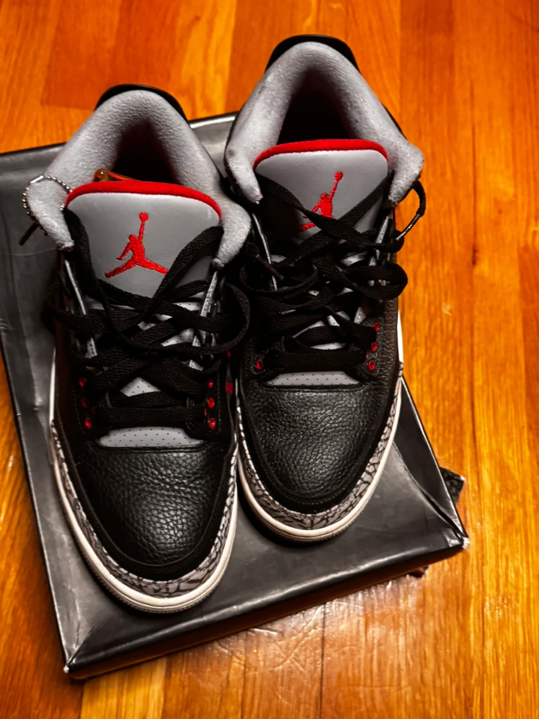 Jordan 3 Retro Black Cement Gold - photo 3