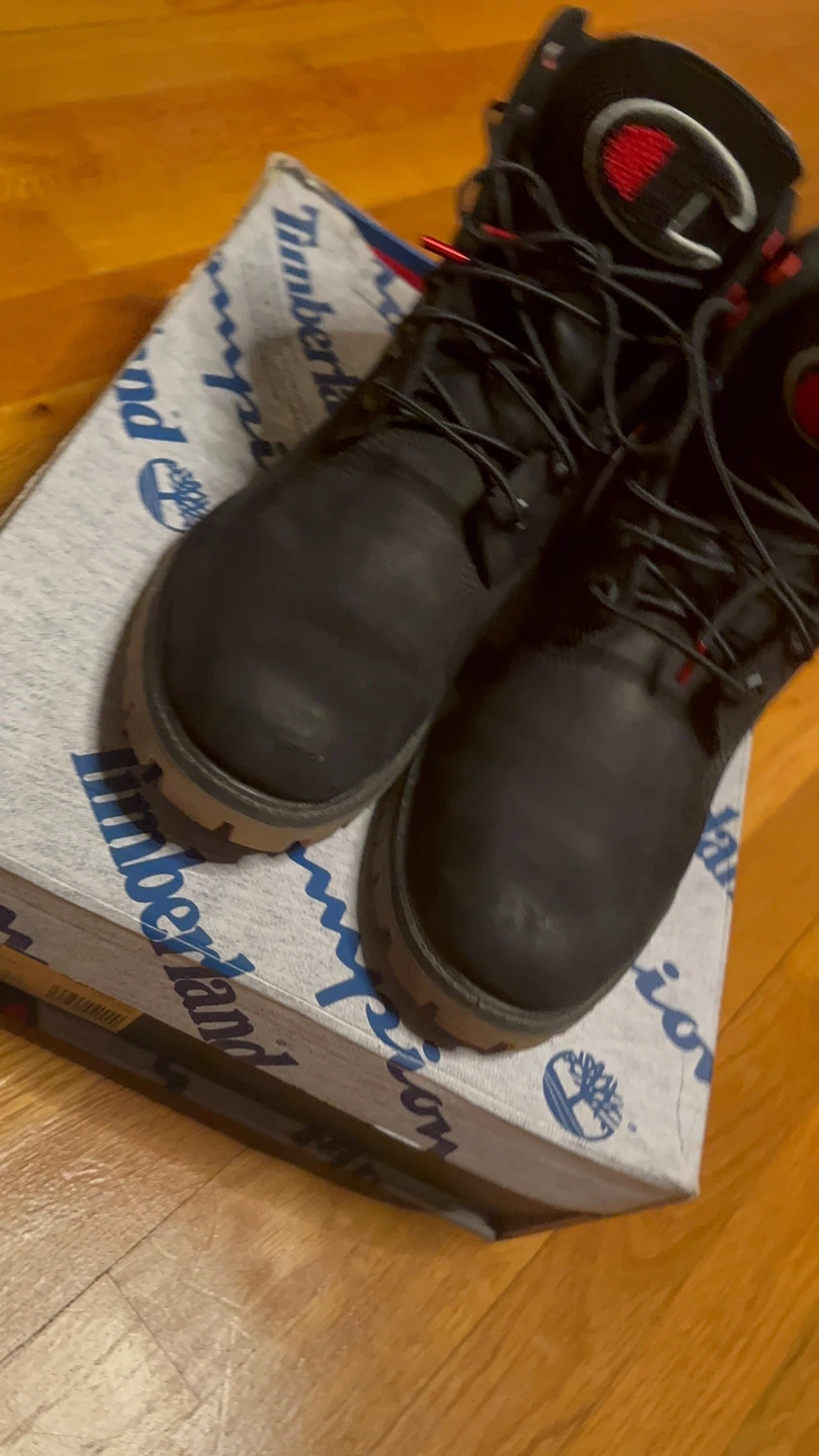 Timberland x Champion Black Boots - photo 3