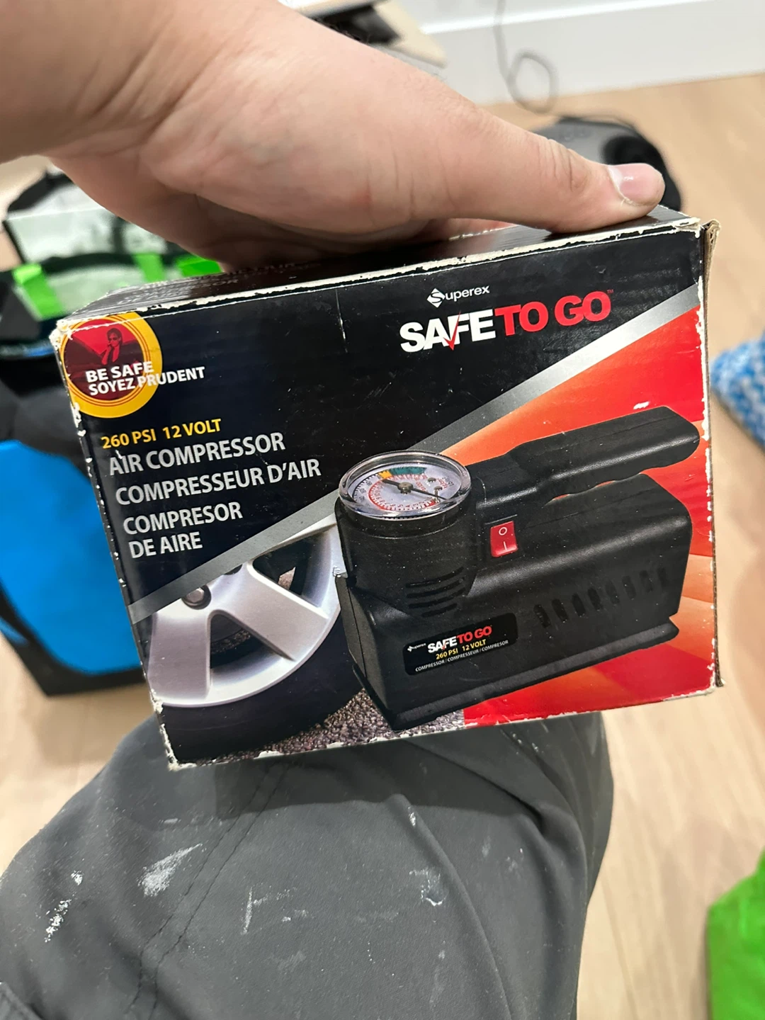 Superex Safe To Go 260 PSI Air Compressor - photo 2