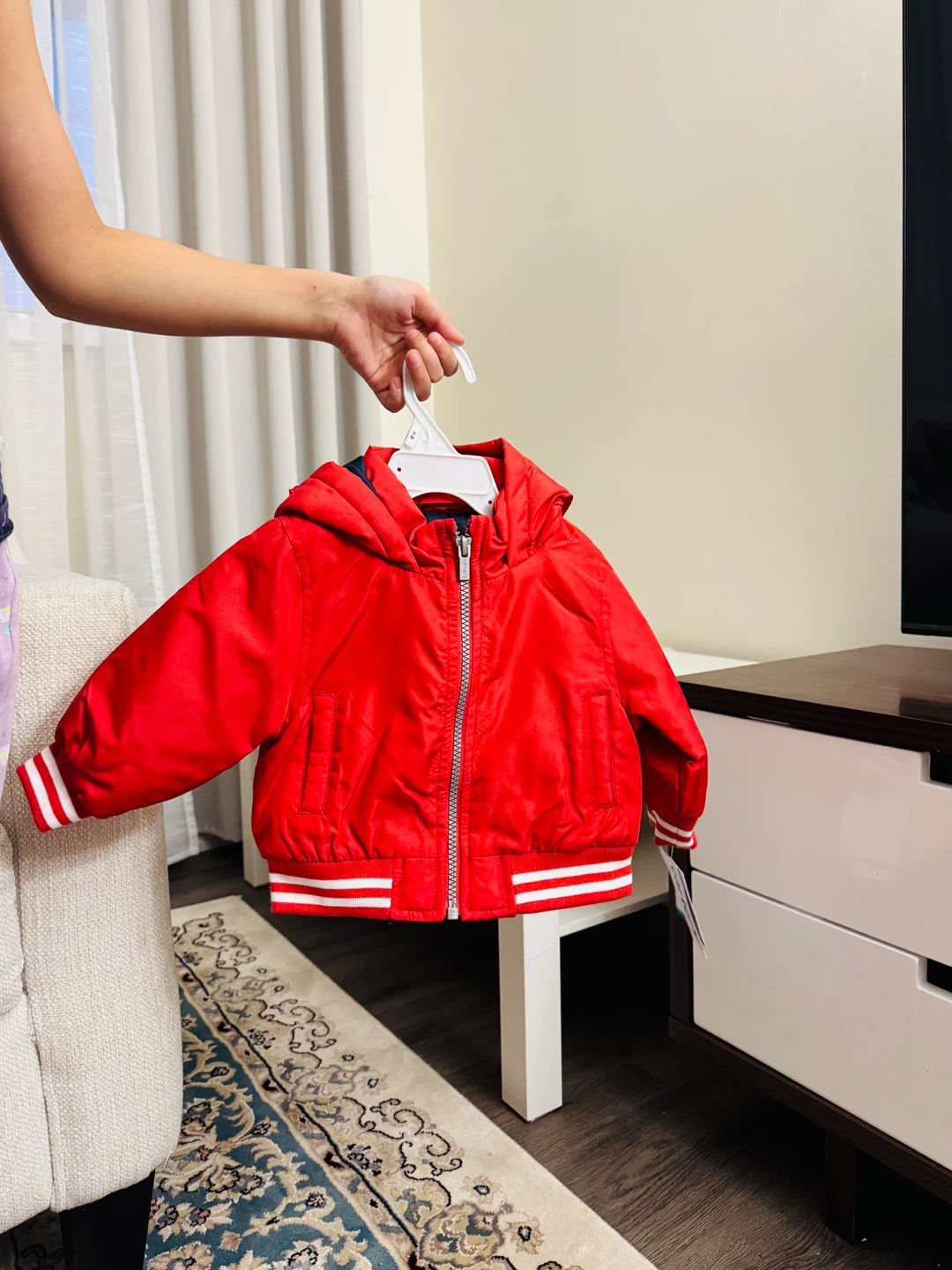 Tommy Hilfiger Red Baby Jacket - photo 2
