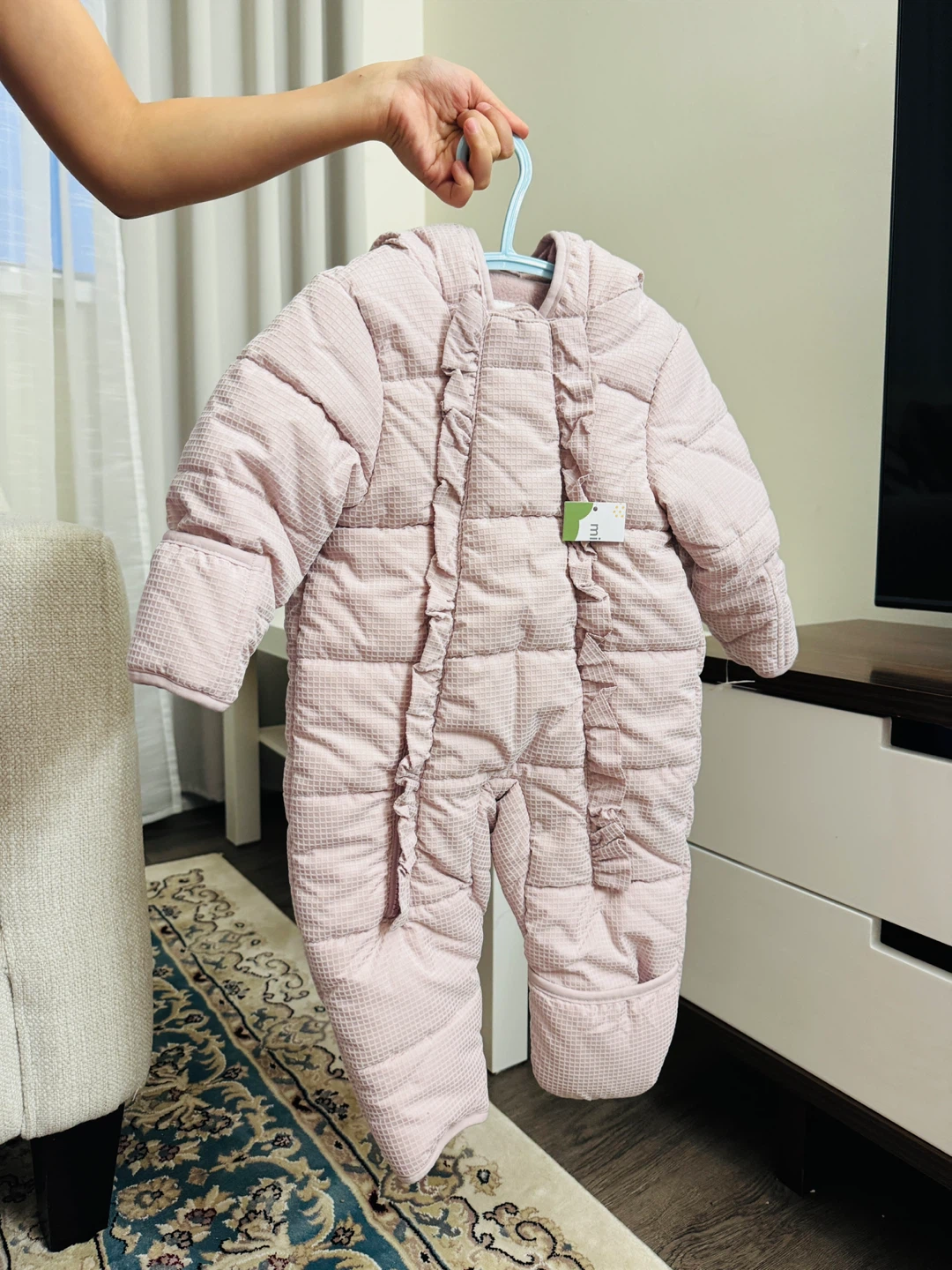Pink Baby Snowsuit - New with Tags