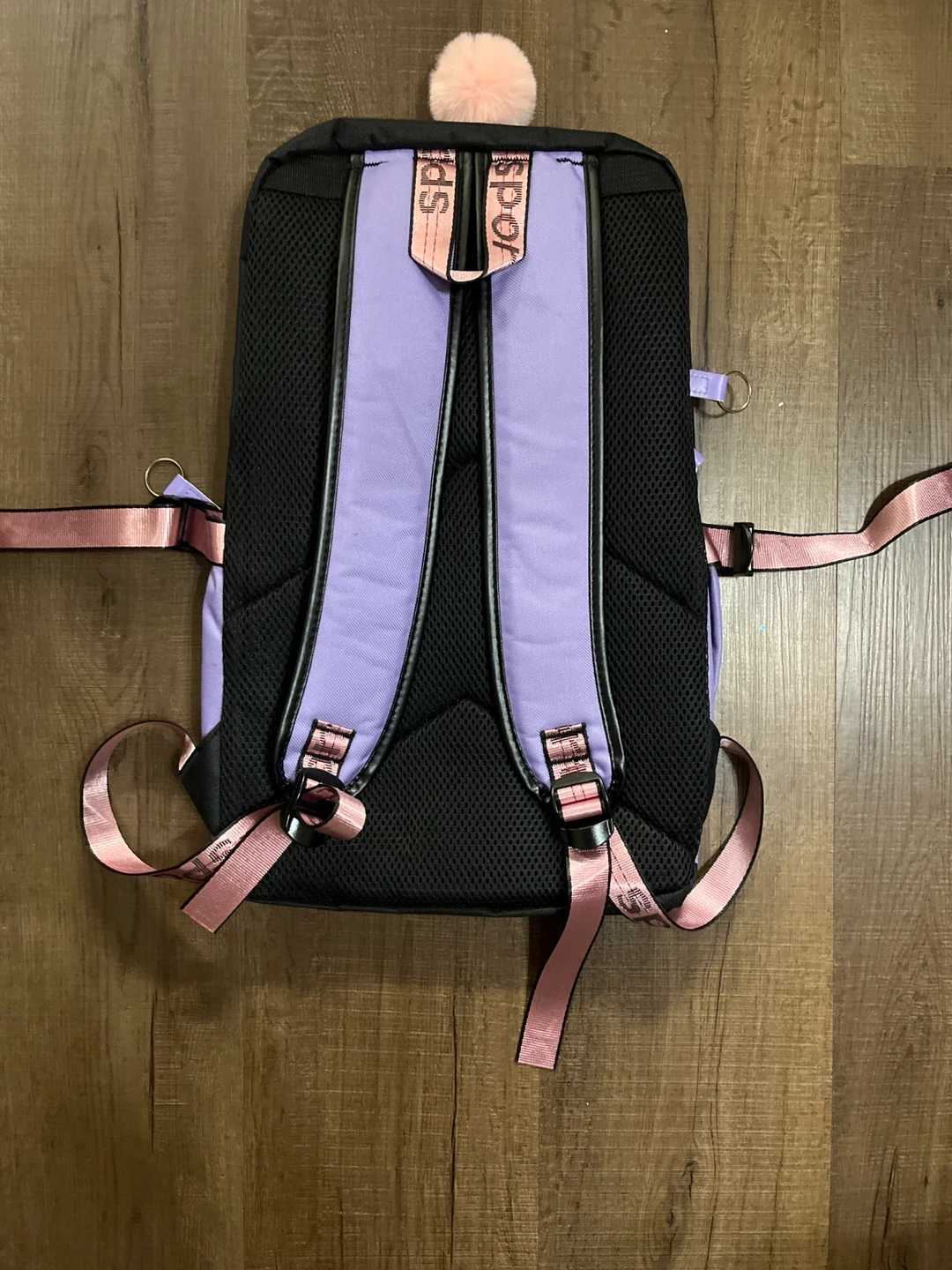 Sport Backpack - Black & Purple - photo 2