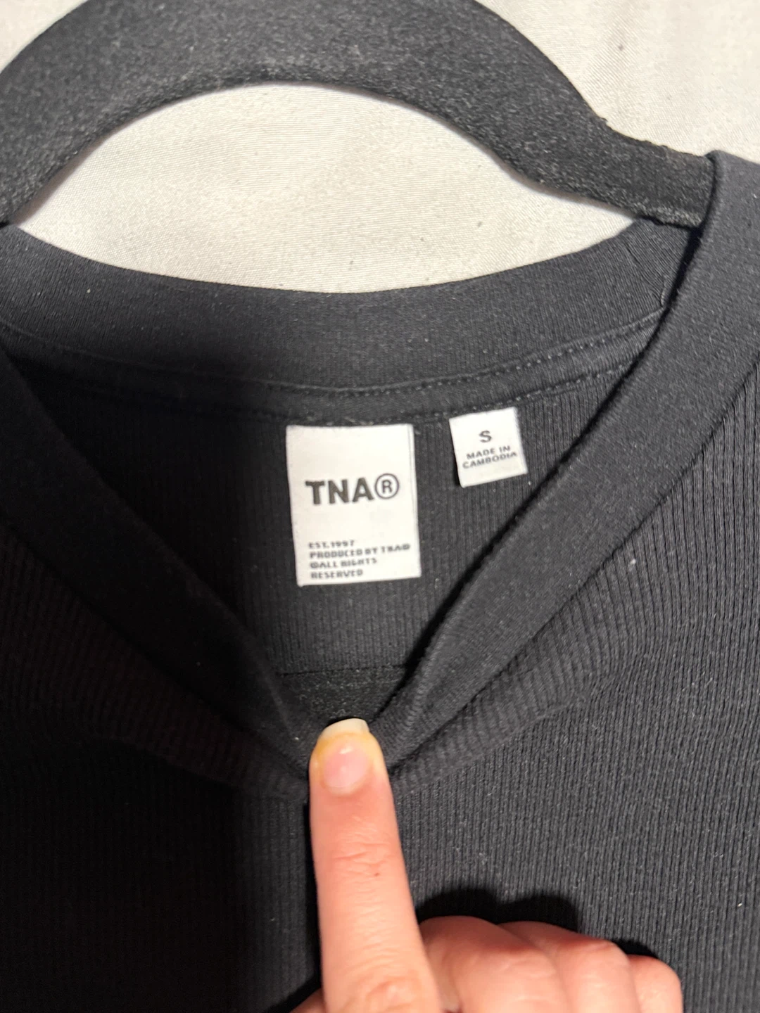 3 Pack TNA Ribbed T-Shirt - Size Small - photo 5