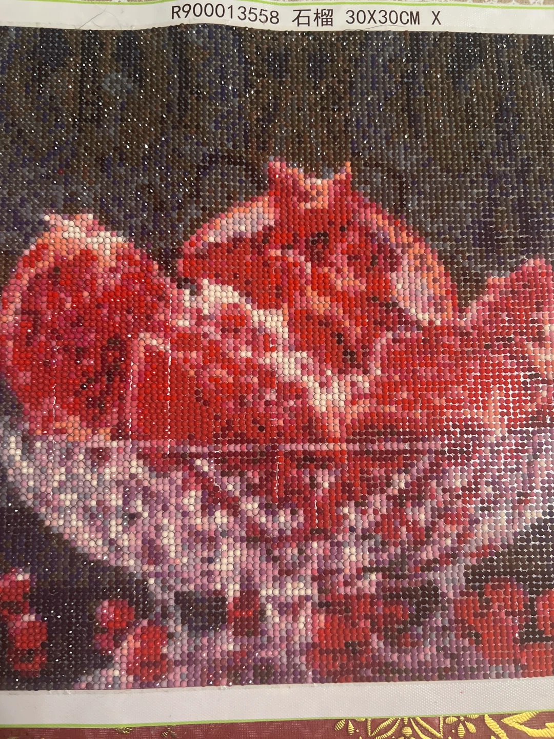 Diamond Art Pomegranate 30x30cm - photo 2