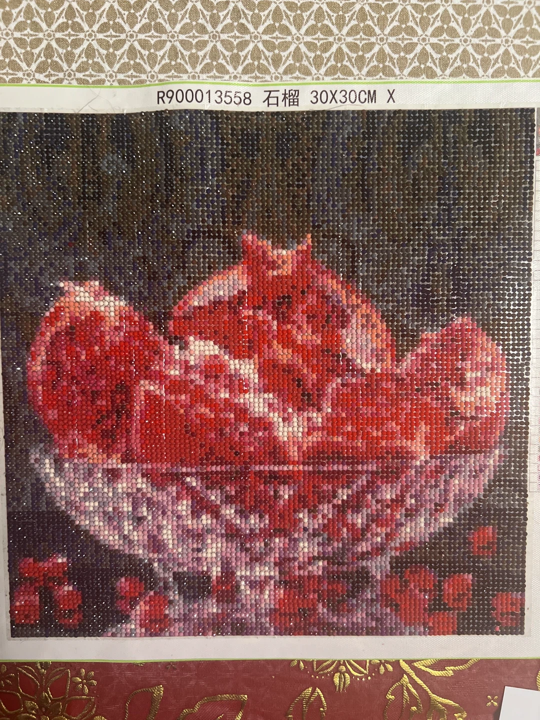 Diamond Art Pomegranate 30x30cm