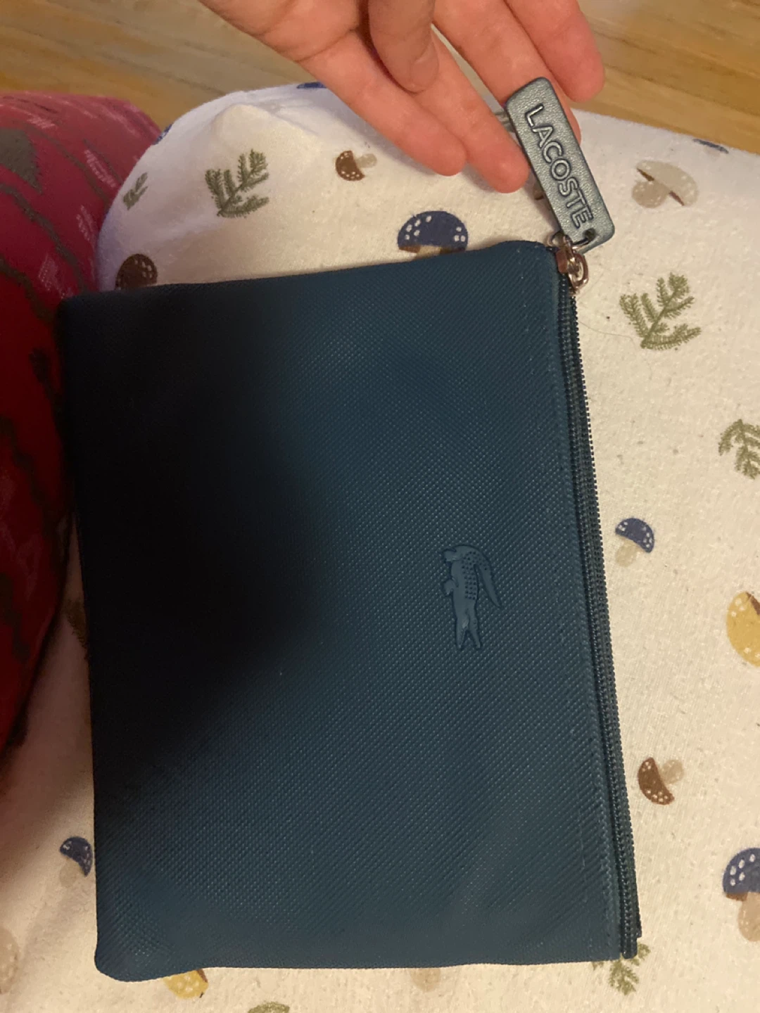 Lacoste Navy Blue Pouch