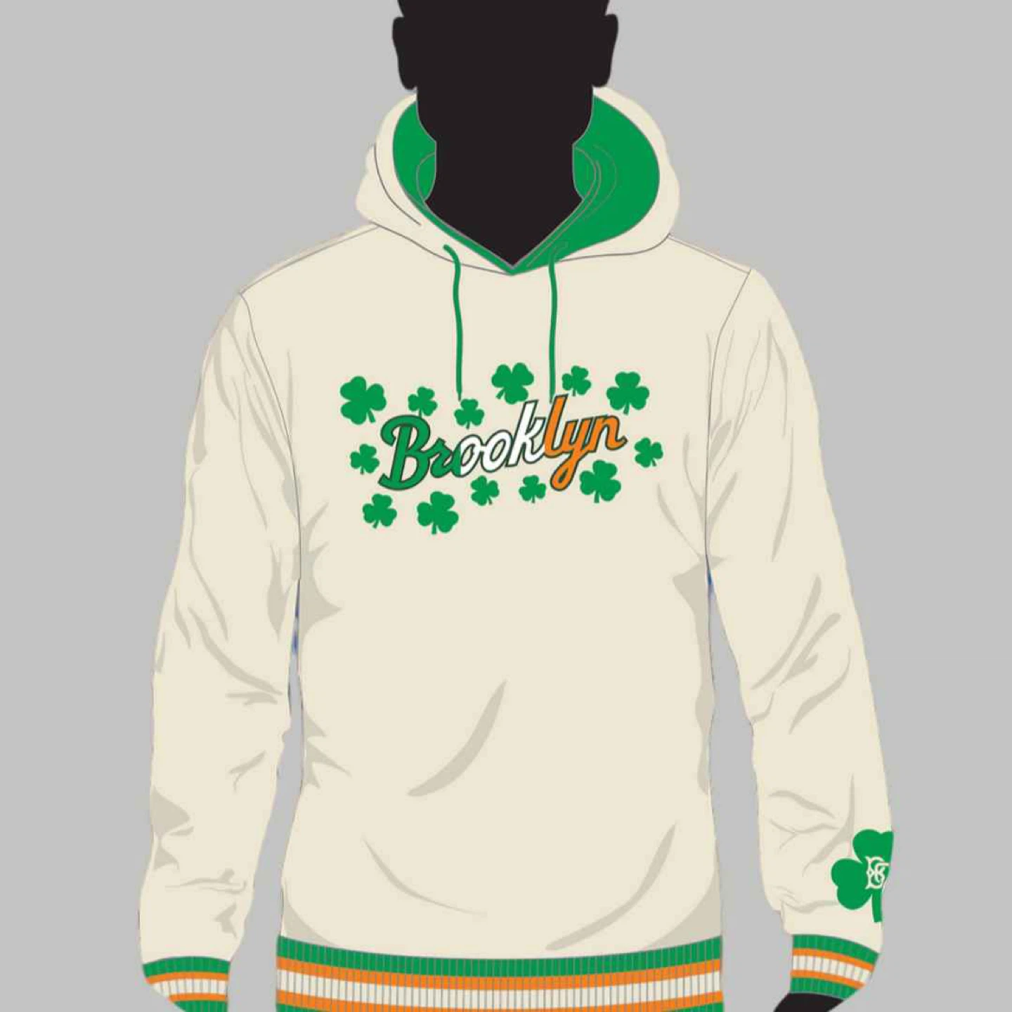 Brooklyn  CyclonesShamrock Hoodie