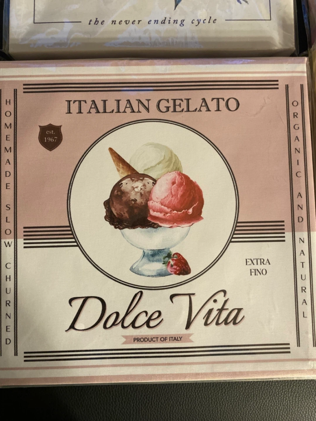 Limited Collection canvas- Ice Cream, Candy, Dolce Vita - photo 3