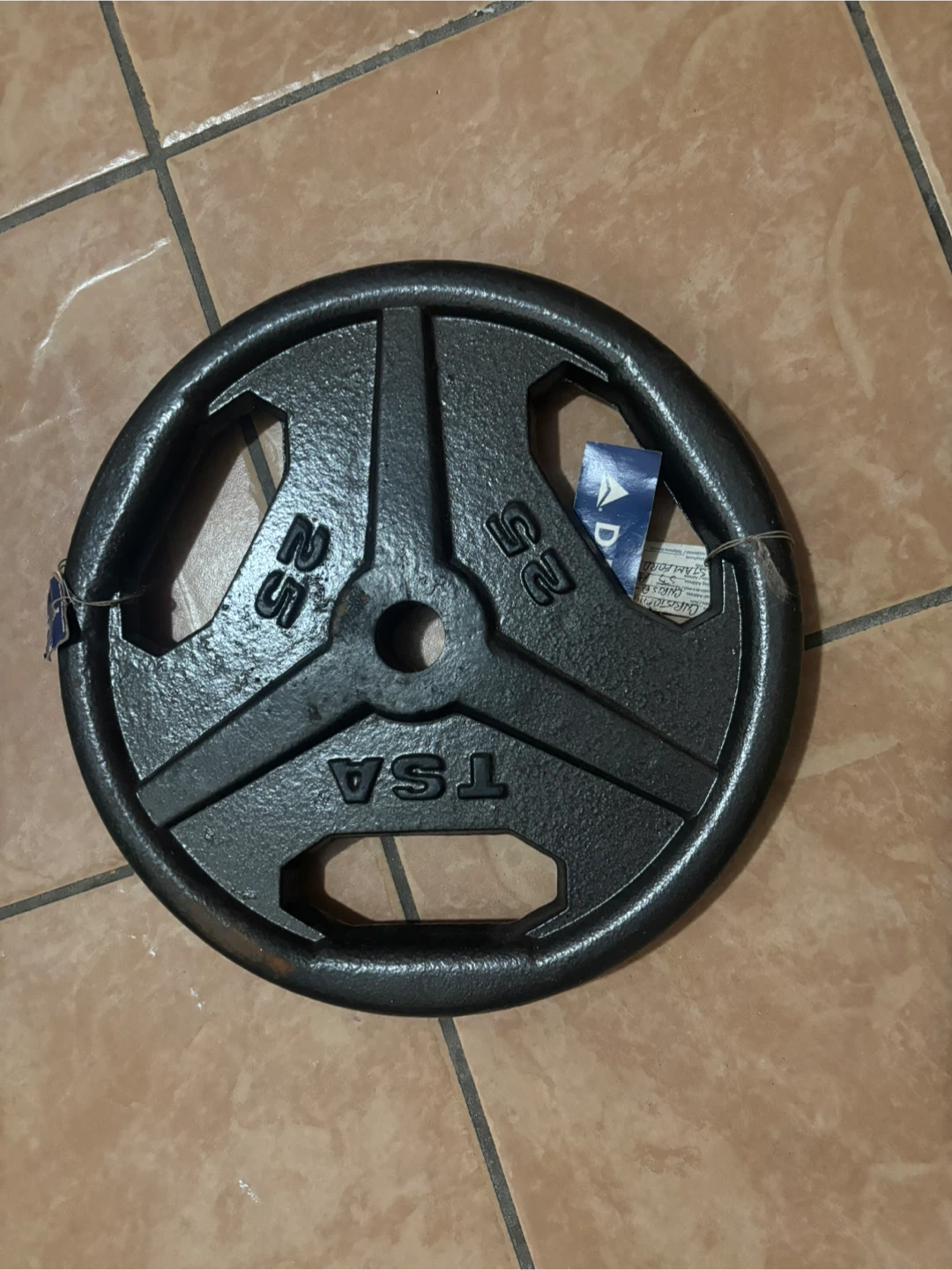 TSA 25lb Weight Plate
