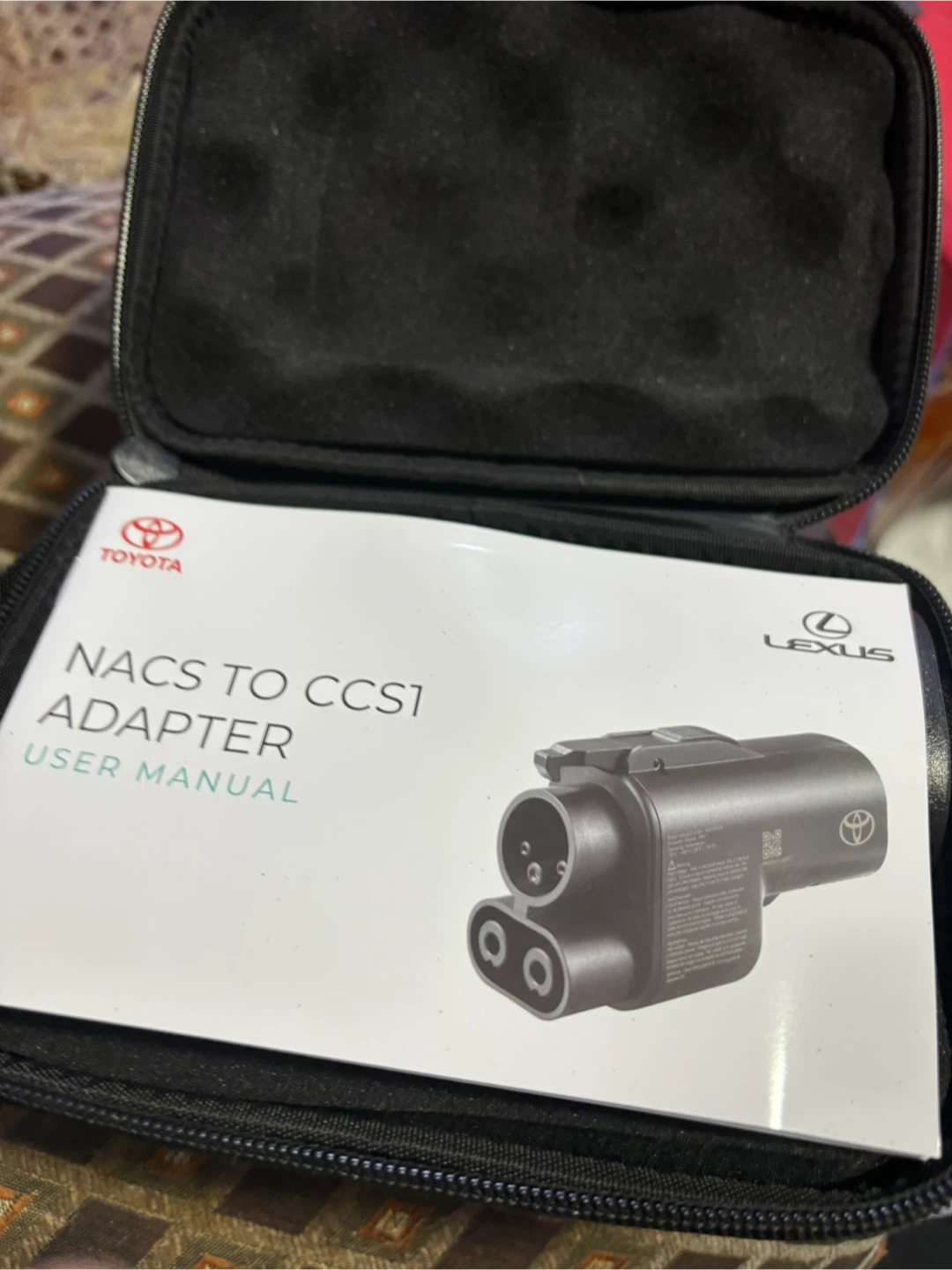 Toyota NACS to CCS1 Adapter for bz4x - photo 2