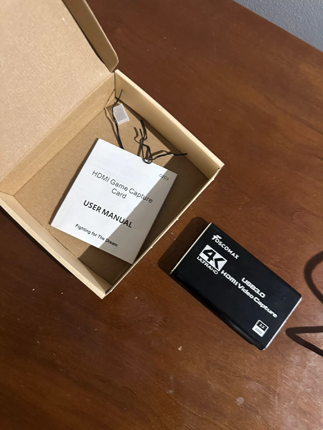 Foscomax 4K HDMI Video Capture Card - photo 2