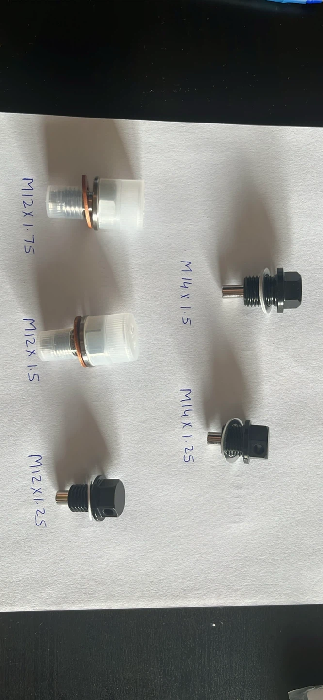 M14 x 1.25 & M12 x 1.75 Oil Drain Plugs